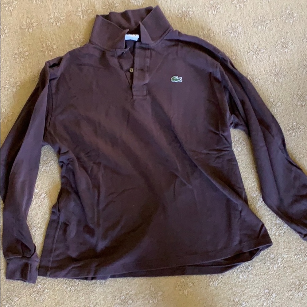 Men’s long sleeve prima cotton polo